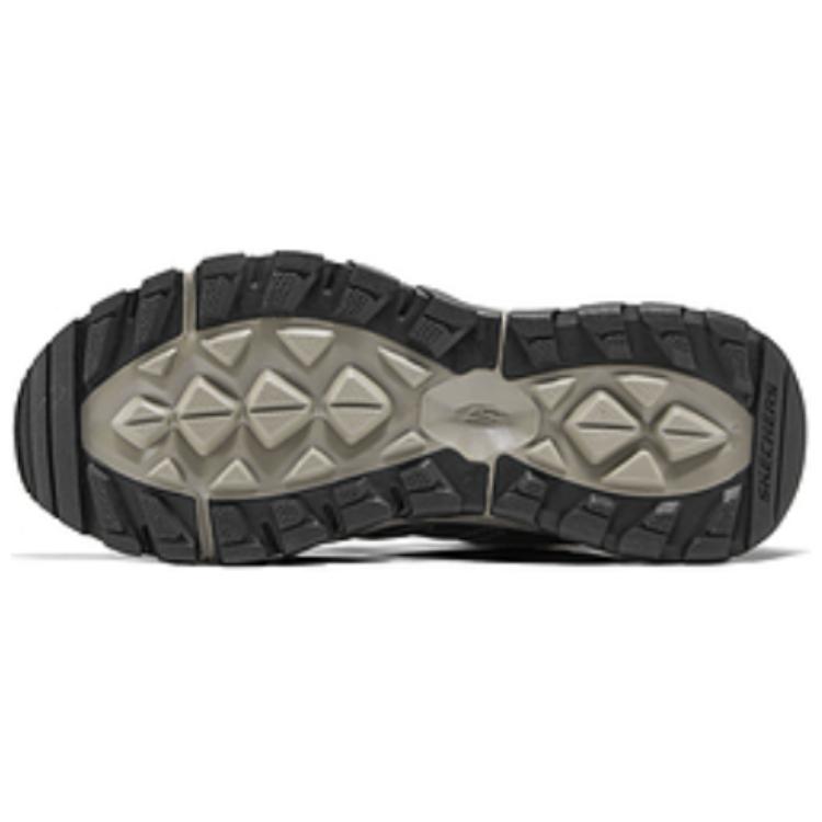 Skechers Outdoor Comfortable Durable Mid-Top Outdoor Functional Shoes Men Shoes Black Brown 237632-BKTP