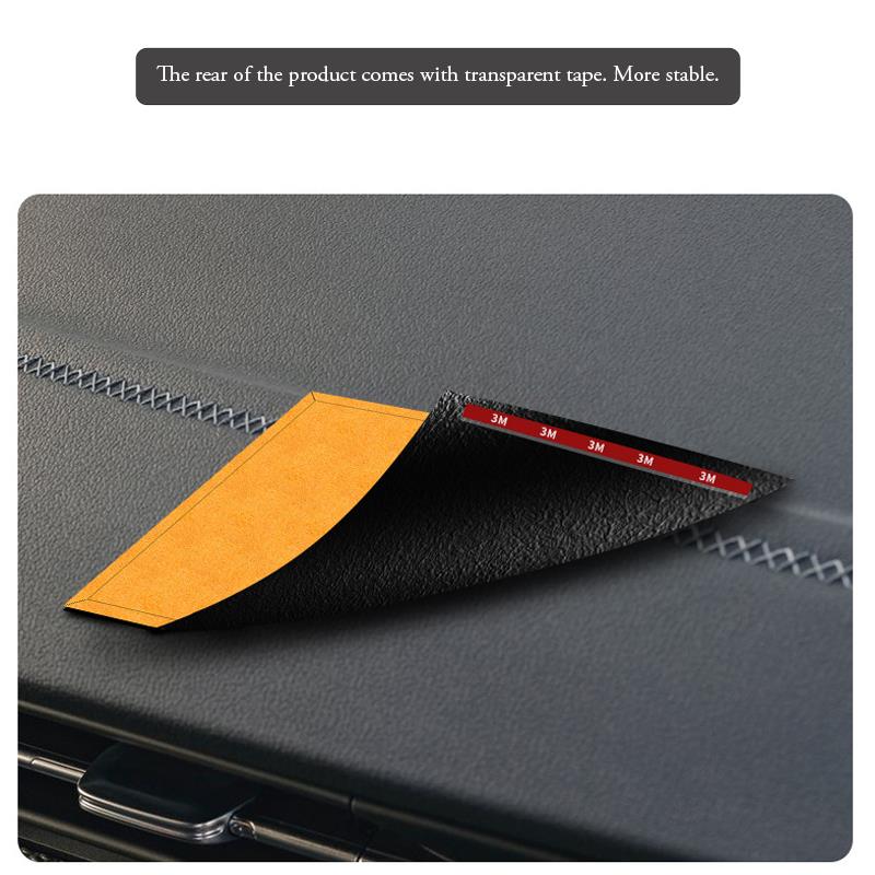 2026 Hot Suede Center Console Decoration Mat Car Anti Slip Pad For VW Volkswagen Jetta GTI Golf 6 Polo B5 Interior Mouldings UYAF-N871