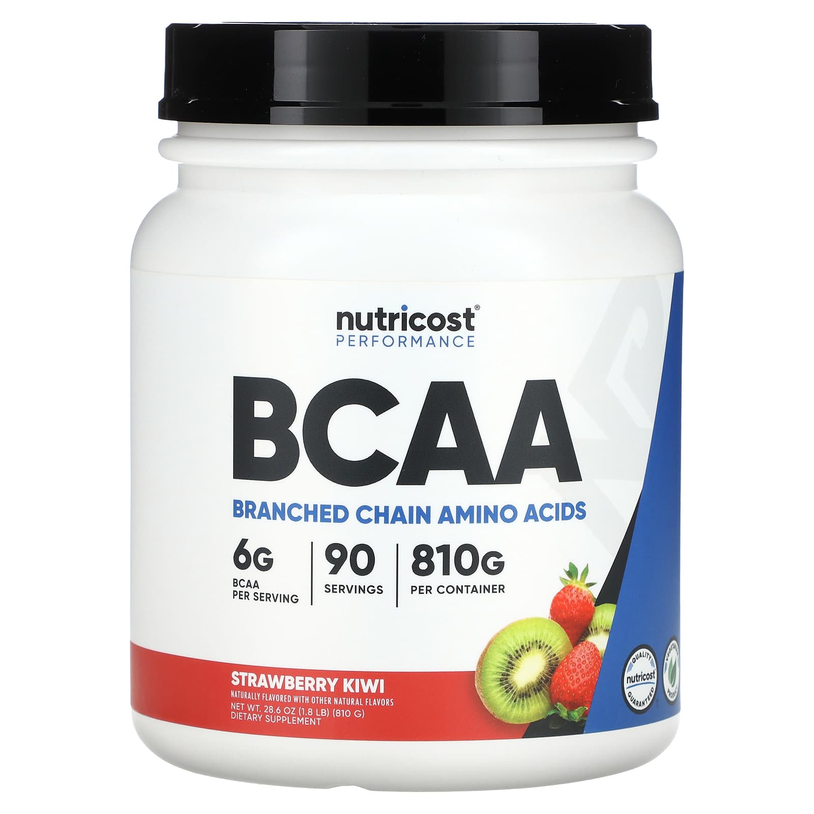 

Nutricost, Performance, BCAA, Strawberry Kiwi, 810 g (1.8 lb)