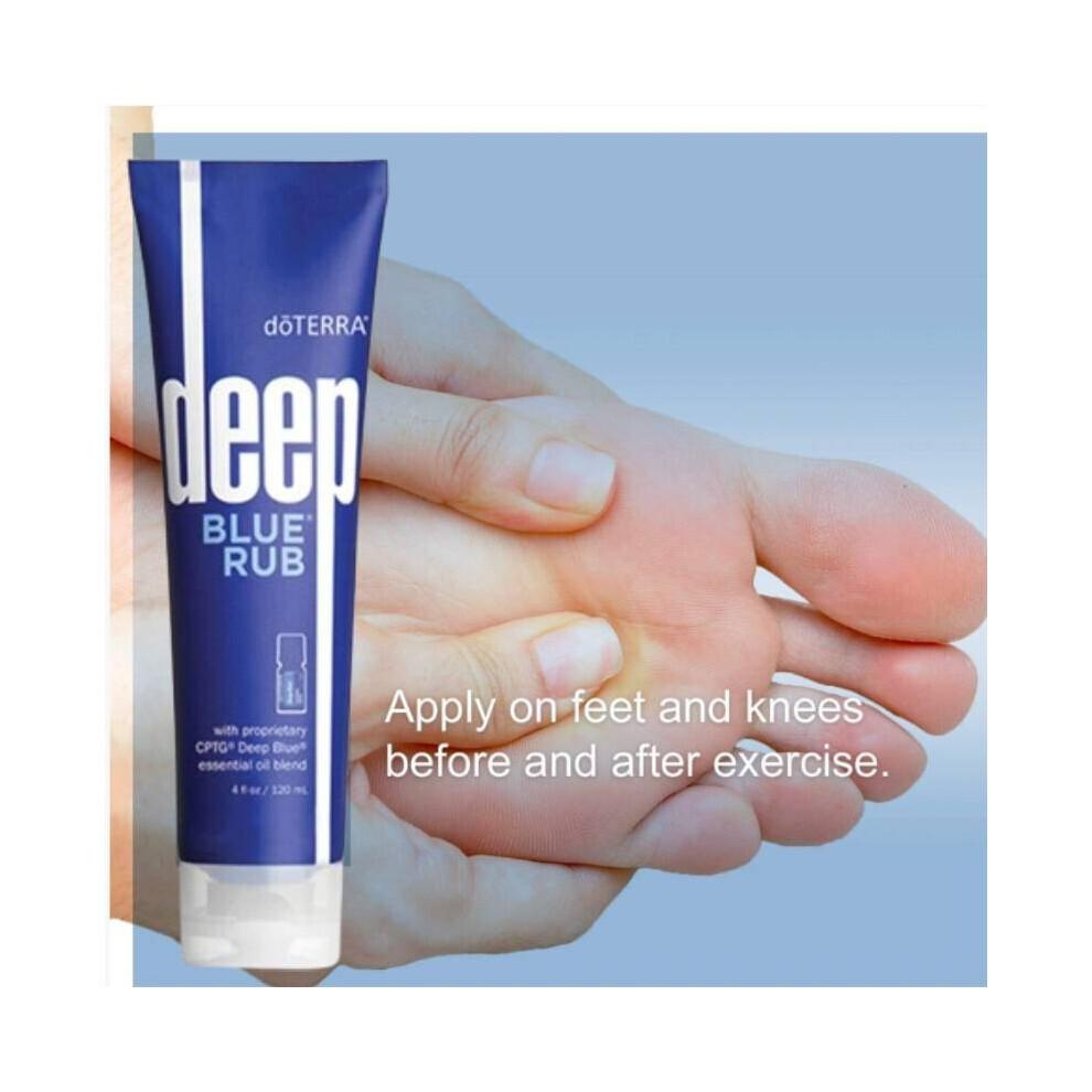 Doterra Deep Blue Rub Sore Muscle Rub Crème Apaisante Gel De Massage 120ml Essence