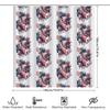 Unframed Japanese Koi Fish Shower Curtain Ocean Wave Pattern Bathroom Decor Waterproof Fabric Liner Vintage Artistic Home Textil
