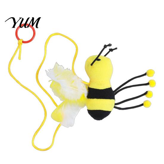 Engaging Indoor Pet Toys for Exercise Bungee Plush Cat Toy, Pull String Bouncy Dangler Interactive Kitten Self-Amusing Solo Play Hanging Bouncing