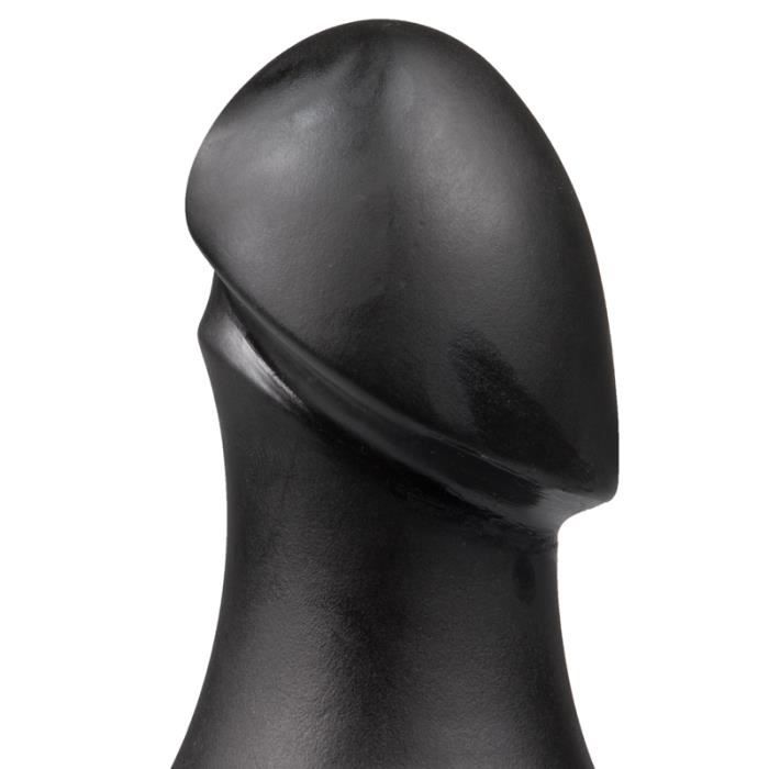 Plug anal - Titanmen - The Rumpy - Noir - Matériau ferme et flexible - Pour adultes