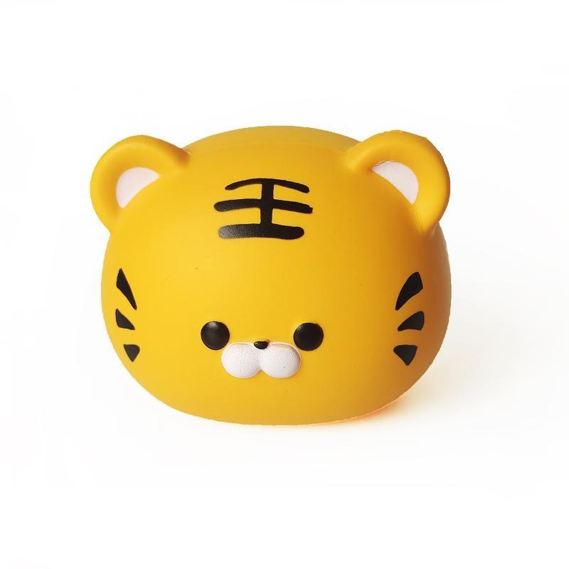 2026 New Mini Cute Tiger Crunchy Squeeze Ball Asmr Anti Stress Hand Relax Gift Toy