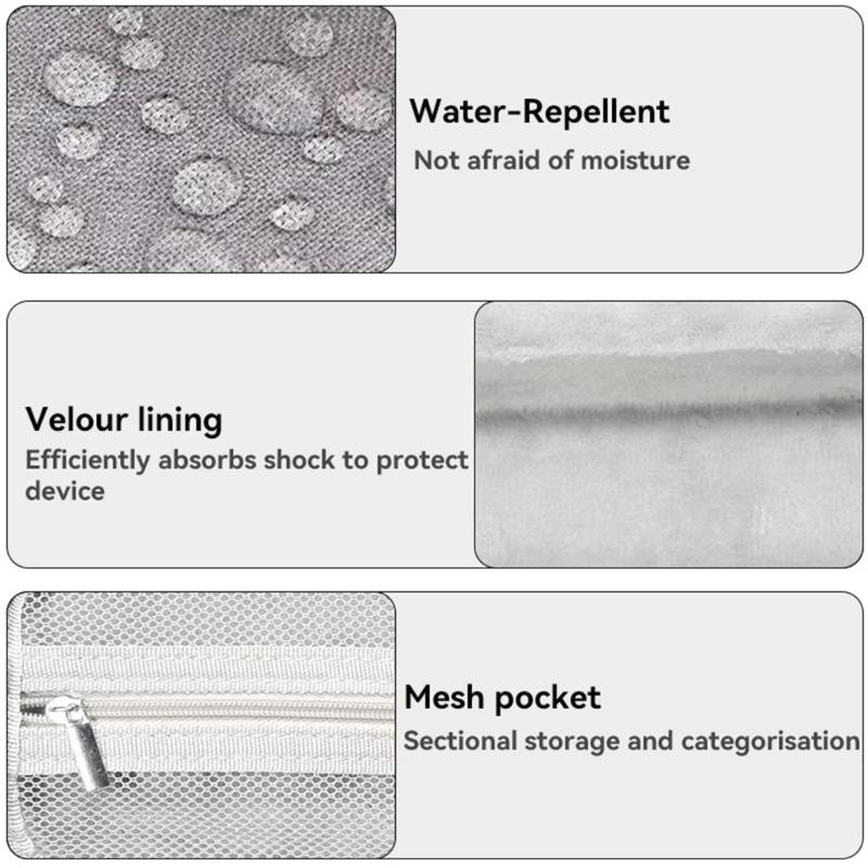 Portable Travel Storage Bag For Pocket 3 Camera Accessories EVA Hard Shell Waterproof Shockproof