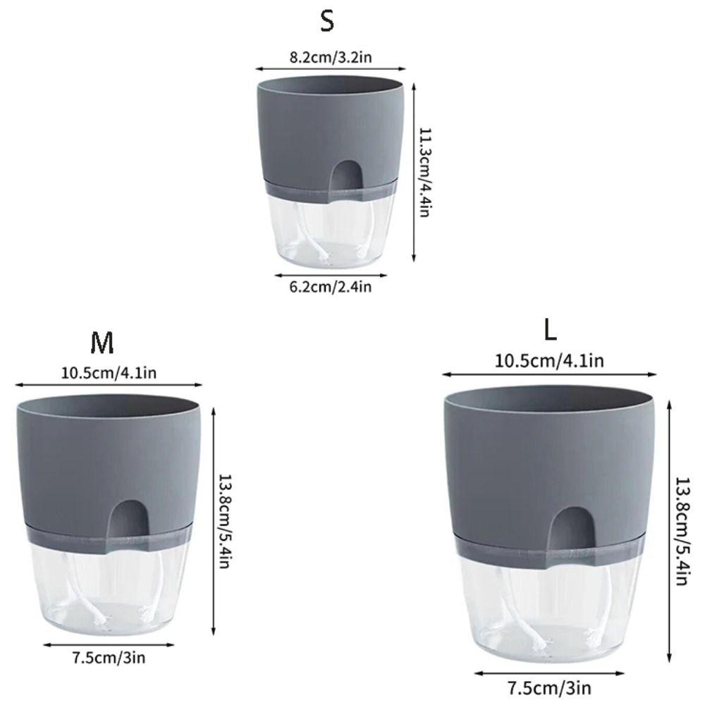 Self-absorbing Water Self-absorbing Water Flower Pot Lazy Flower Pot  Living Room