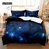 Colorful Planet Bed Cover Package Bed Cover Package 3d Bedding Digital Printing Bed Linen Queen Size Size Bed Package  Fashion Design
