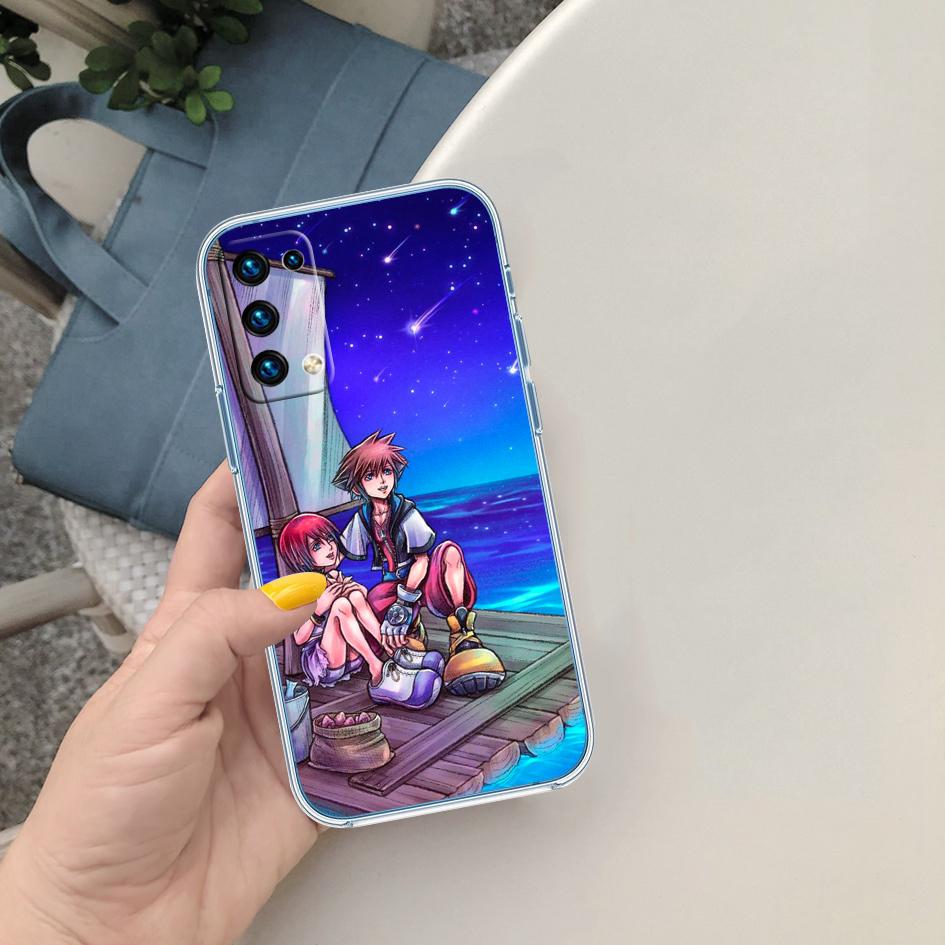 CJ73 Kingdom Hearts Transparent Phone Case for Motorola Moto G40 G04 G05 One Ace Action  Fusion + Plus Hyper Macro Vision Zoom
