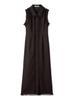 Vestido sem mangas com franjas SWFO244098DGRY1