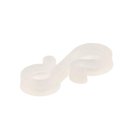 150 Outdoor Light Clips Gutter Hooks S-Hook Light Clips Outdoor Light Hook Clips  Party Outdoor Camping DIY Supplies Black