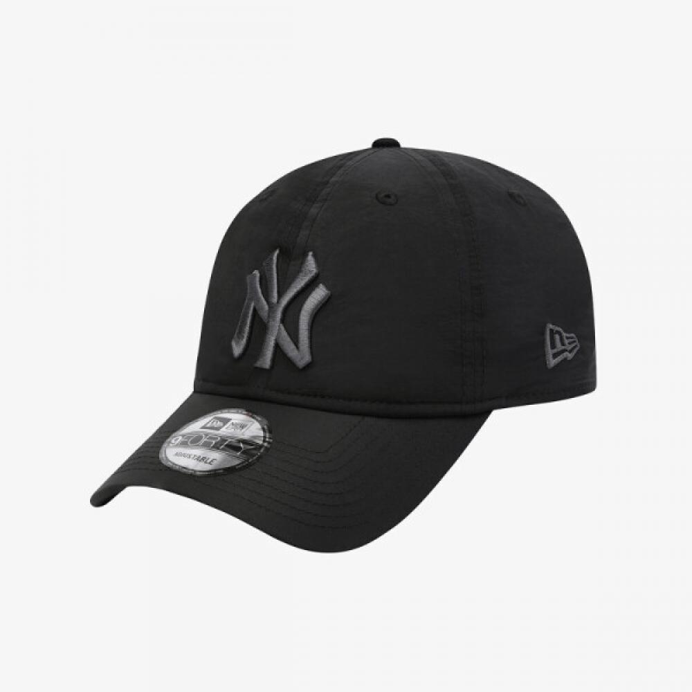 New Era Mlb New York Yankees Nylon Metal Unstructured Ball Cap Black OSFM