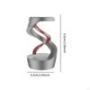 Defying Kinetic Desk Toy Desktop Rotating Gyroscope Decorative for Birthday Gift,Metal,Relaxing
