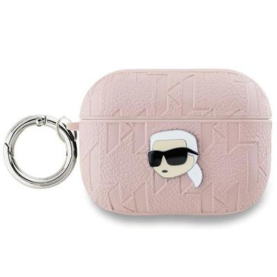Karl Lagerfeld Klap2Pgkipp Airpods Pro 2 (2022/2023) Cover Pink/Pink Monogram Karl Head