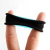 200pcs High Elastic Black Cloth Hair Bands for Women Girls Hairband Rubber Band Hair Ties Ponytail Holder Scrunchies Accessories