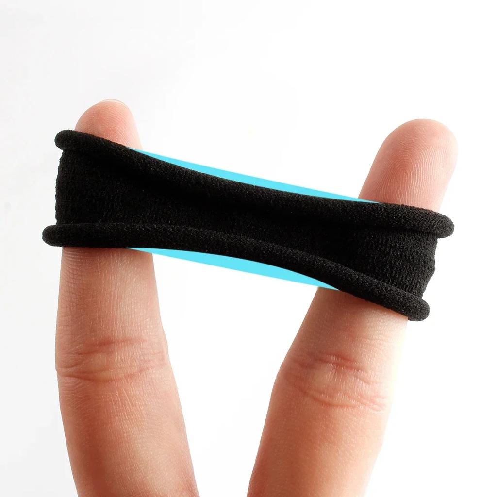 200pcs High Elastic Black Cloth Hair Bands for Women Girls Hairband Rubber Band Hair Ties Ponytail Holder Scrunchies Accessories