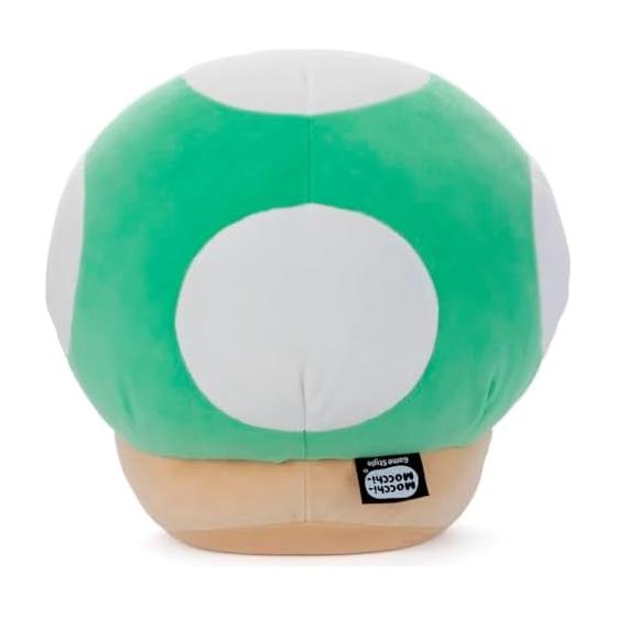 TAKARATOMY A.R.T.S Super Mario Mocchi-Mocchi-GameStyle 1UP Mushroom Plush Toy Height Approx. 35cm