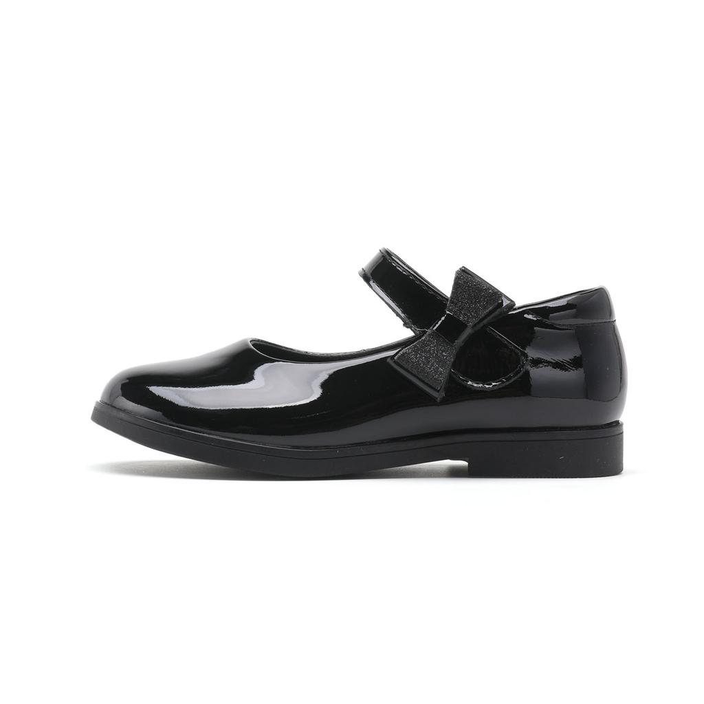 Simple and comfortable cowhide dress shoes for girls, middle-aged and young children, leather shoes