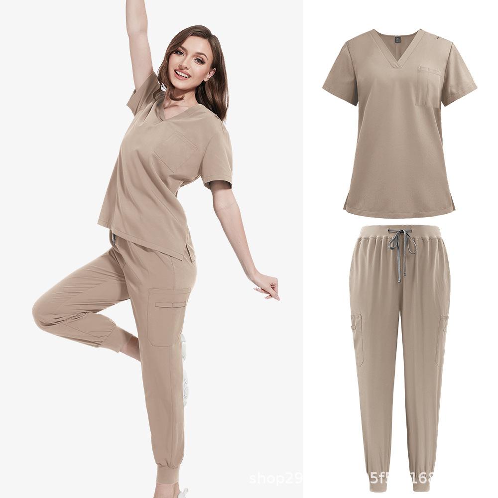 Nianqing Hand Washing Clothes, The Same For Men And Women, Plus Size, Hot-Selling Doctor And Nurse Quick-Drying Work Clothes Set