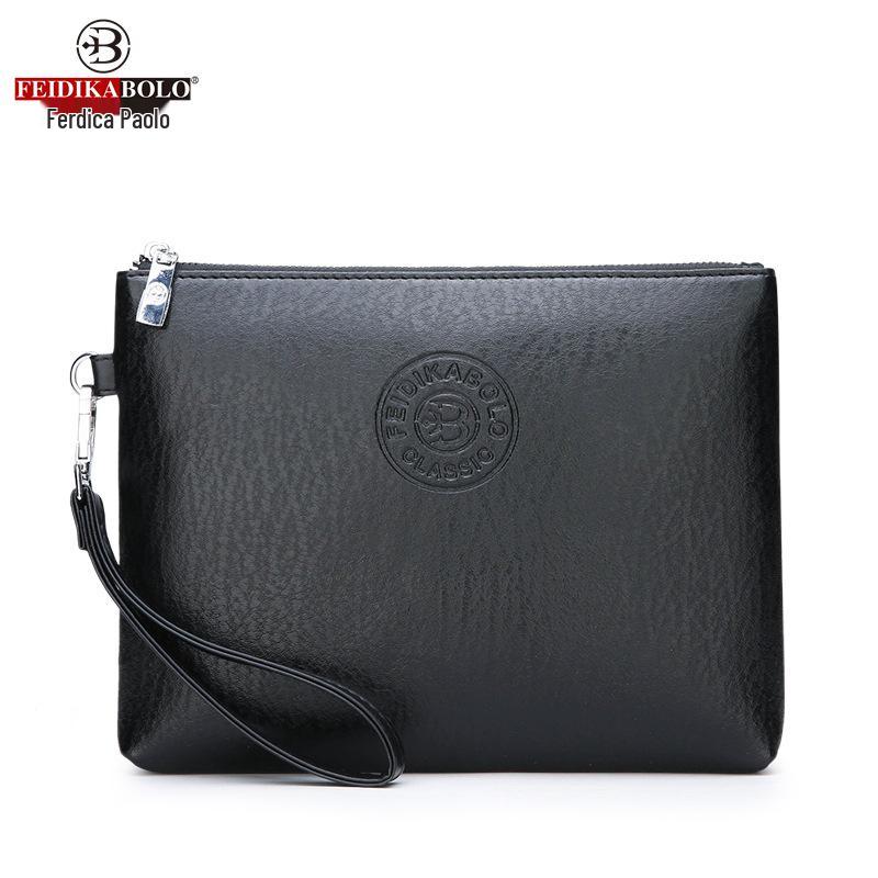 Men's 2023 Casual PU Leather Clutch Bag - Large Capacity Phone Wallet