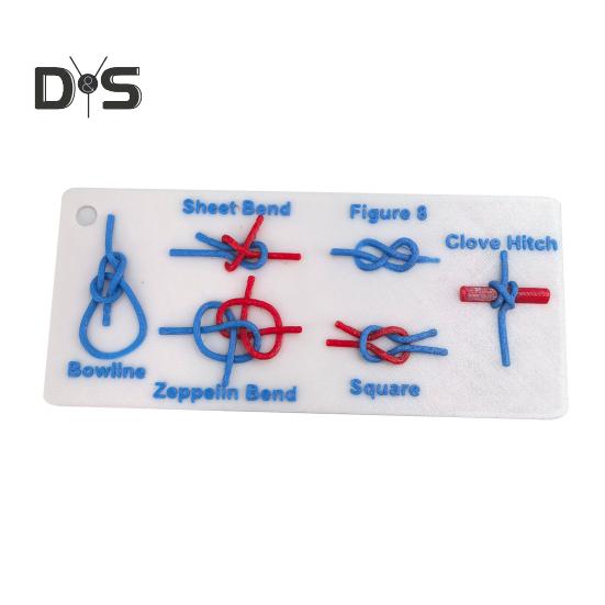 

Справочная карта по спасательным узлам с отверстием для подвешивания. Руководство по 6 распространенным узлам для кемпинга и путешествий на открытом воздухе. Справочная карта по аварийным узлам. B