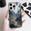 The moon in the clouds Phone Case For iPhone 17 ProMax 16 13 11 15 14 12 17Air 17promax Transparent Silicone Soft Funda Cover