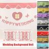 3/6M Faux Silk Swag Drape For Wedding Backdrop Curtain Stage Background Birthday Decoration Xmas Event Party Supplies Wholesale