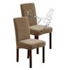 100% Waterproof Chair Covers for Dining Room, Stretch Parson Chair Slipcovers for Chairs, Washable Chair Protectors for Kitchen, Hotel, Restaurant