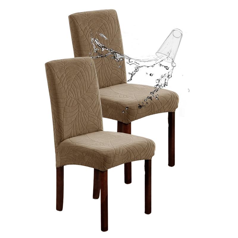 100% Waterproof Chair Covers for Dining Room, Stretch Parson Chair Slipcovers for Chairs, Washable Chair Protectors for Kitchen, Hotel, Restaurant