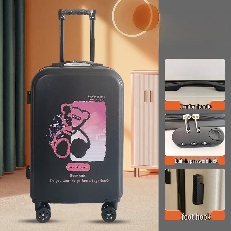 Li Shen Unisex ABS&PC Hard-shell Travel Suitcase