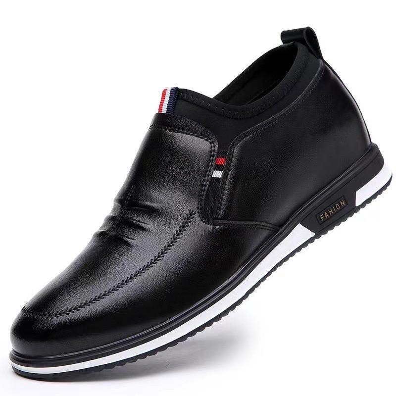 2025 spring and autumn new PU upper waterproof and easy to take care of lightweight fashion sports and leisure men's shoes men's leather shoes