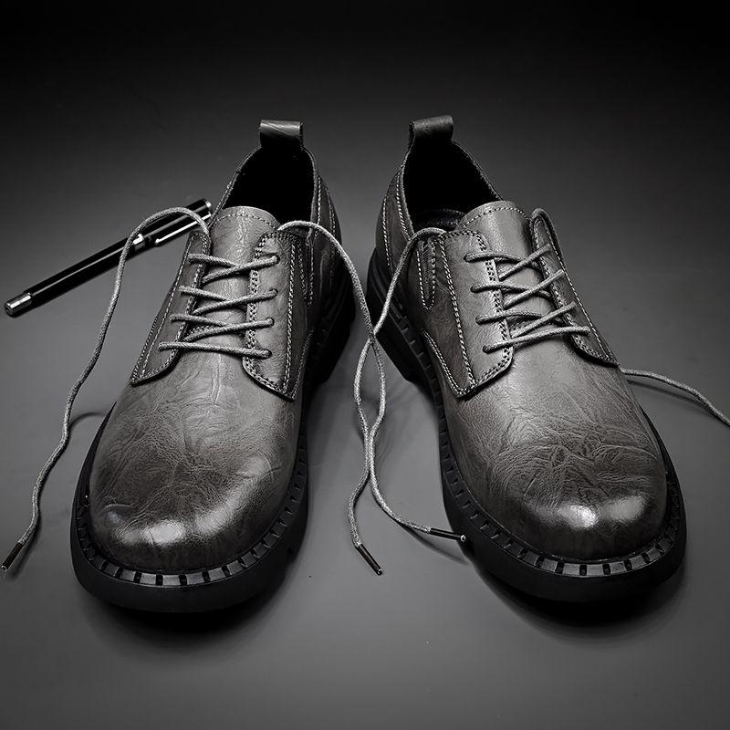 Ανδρικά Νέα Ανοιξιάτικα και Φθινοπωρινά Καθημερινά Παπούτσια από Γνήσιο Δέρμα