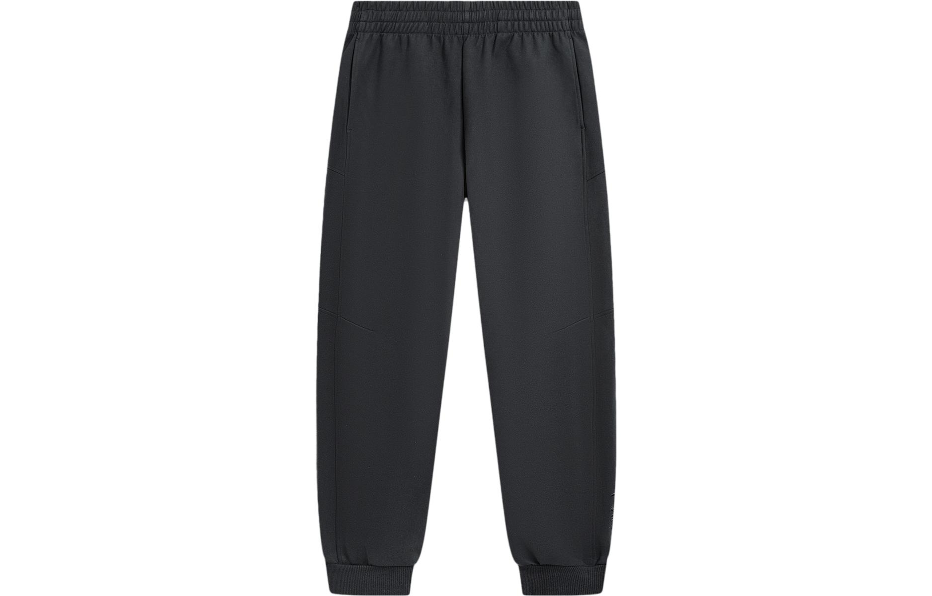 Li Ning Rijin Doujin Collection Knitted Sweatpants Men s Black AKLU037-2 XXL