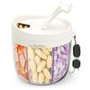 Cute Large Pill Dispenser Storage Container Anti-Mix Moisture-proof Portable Travel Bottle Organizer With Wide Opening Easy Use