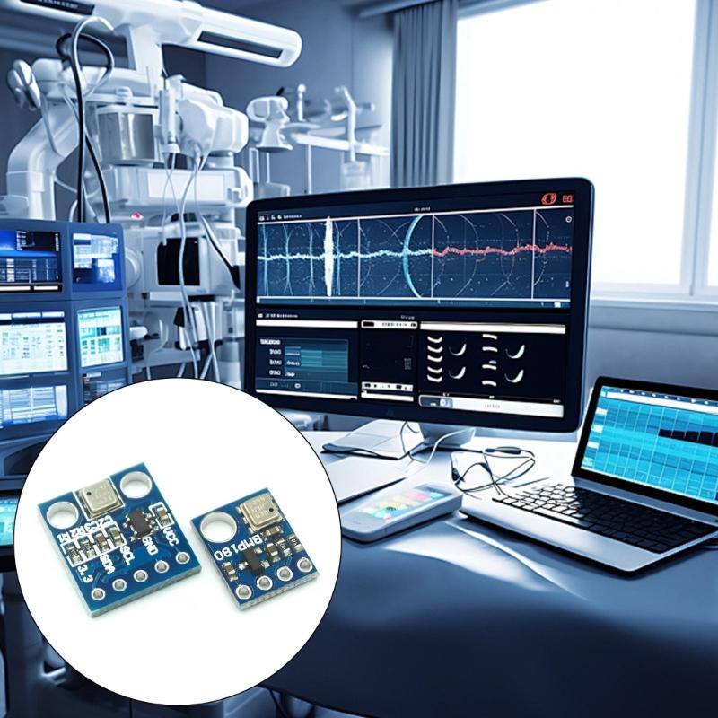 BMP180 GY68 Digital Barometric Pressure Sensors Module Compatible for DIY Projects Altitudes and Temperature Measurement