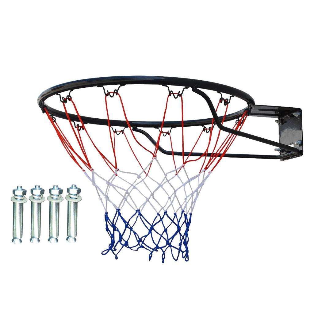 45cm Basketball Hoop for Wall Mounting with Net Sports Activities