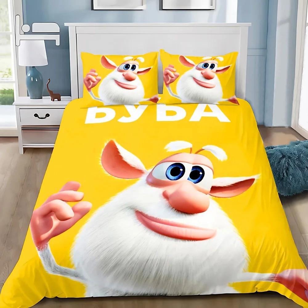 Cute B-Boobas Funny Duvet Cover Pillowcase Children Bedding Set Boys Girls Bedroom Decoration Children Single Double Siz