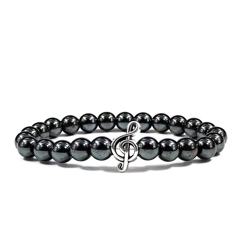 Natural Stone Tiger Eye Elastic Bracelet with Lion Beads – European  American Style 8MM 18.5-19CM