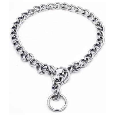 Coliere Metalice de Antrenament cu Lanț de Șoc pentru Câini Mici Medii Mari Pitbull Bulldog Fier Inoxidabil Puternic Câine Slip P Colier China