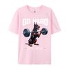 Go Hard Or Go Home Doberunisexn Dog Weightlifting Fitness Gym Casual Unisex Tshirt Wholesale Unique Cotton Unisex Tops Tees