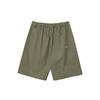 KANGOL Khaki Cotton Twill Shorts 4063