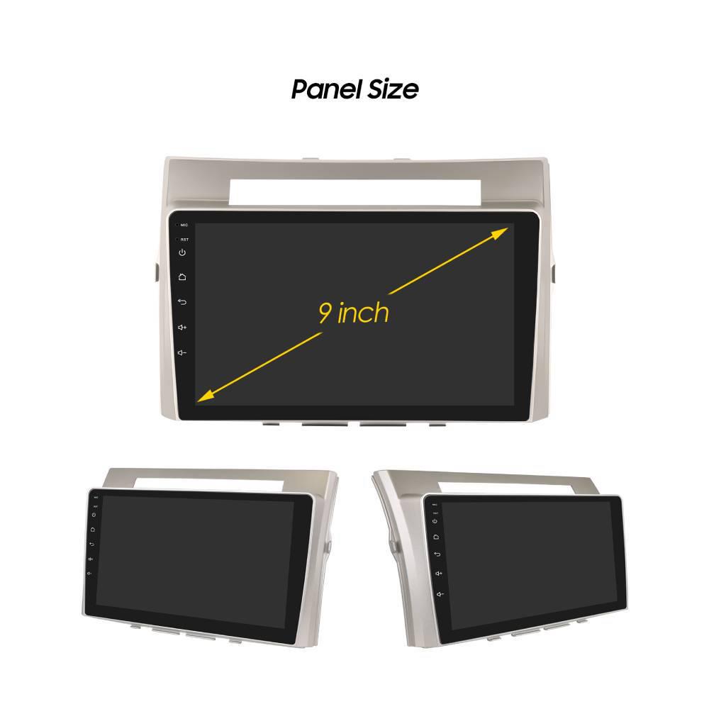 Android Large Screen Car Navigation & Reversing System for 04-09 Corolla Verso AR10