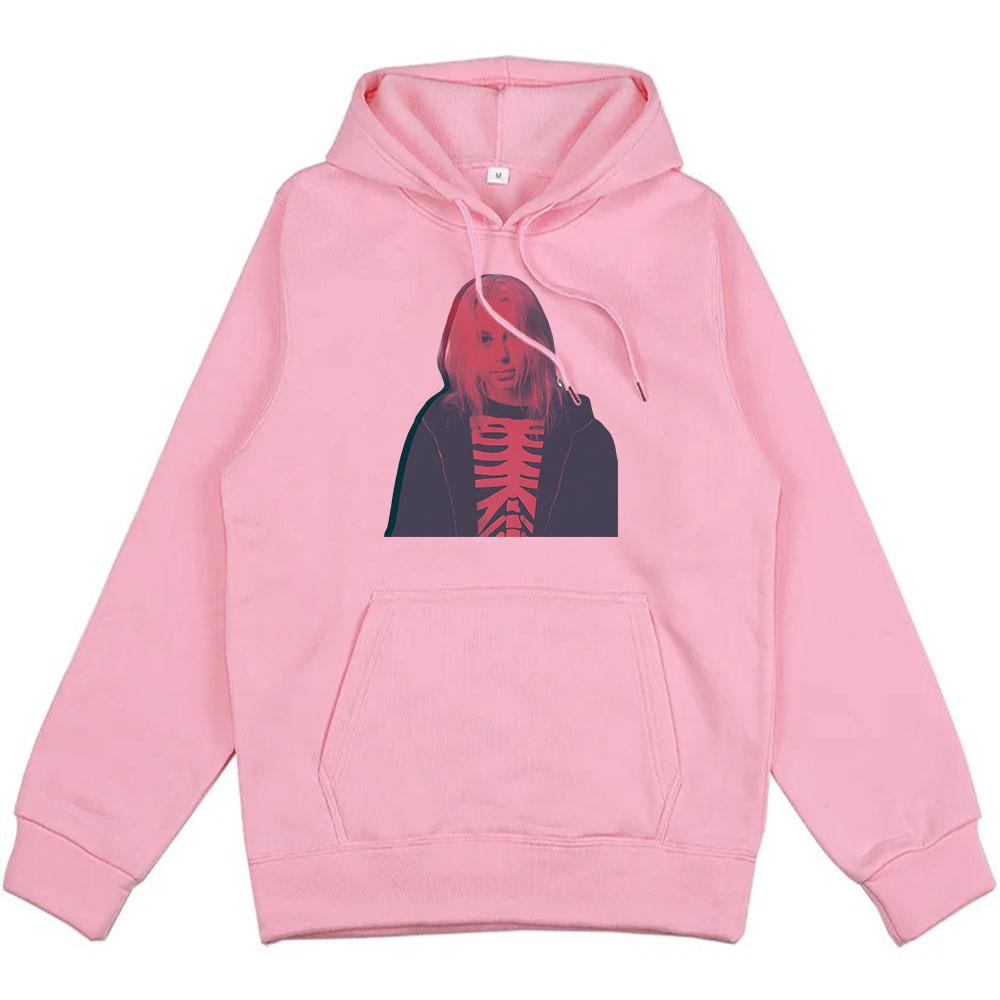 Album Punisher Graphic Hoodies Phoebe Bridgers Singer Printing Sweatshirts Hooded Men Women Casual Pullovers Unisex