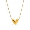 Geometric Stainless Steel Necklace For Women With Ushaped Design Suitable For Casual Wear