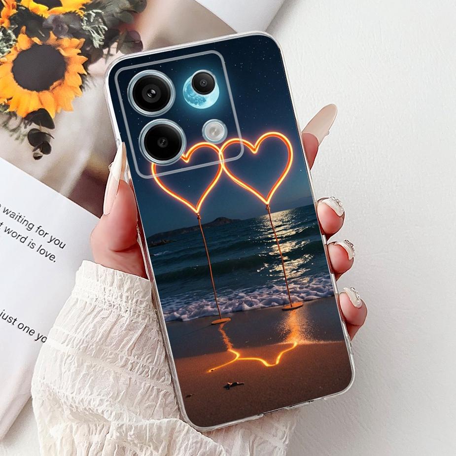 For Xiaomi Redmi Note 13 Pro 4G Case Luxury Popular Painted Cover Soft Slim Phone Case For Redmi Note 13 Pro Plus Note13 5G Bags
