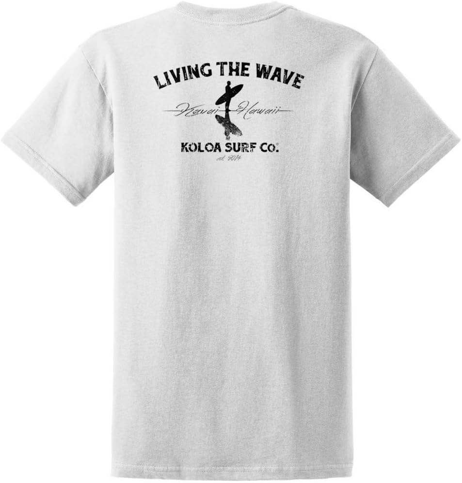 Koloa Surf Mens Graphic Heavyweight Cotton Tees in Reg Big and Tall S разноцветный