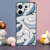 Blue Ocean Whales Pattern Case For Xiaomi Redmi Note 13 9 10 11 12 14 15 Pro Plus Redmi 15 15C 14C 10C 12C 13C Cover