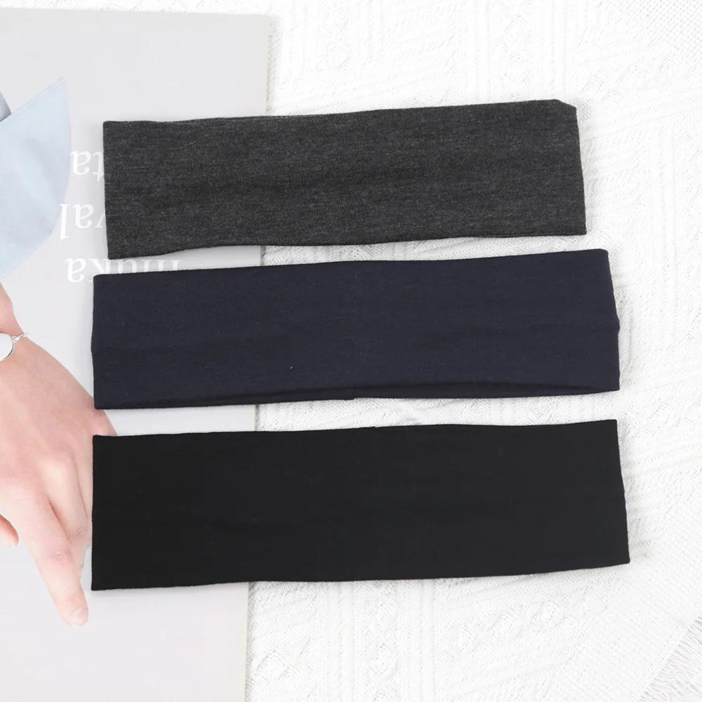 3Pcs Fashion Sports Headbands for Women Elastic Hair Bands Running Fitness Yoga Hair Bands Stretch Makeup Hair Accessories