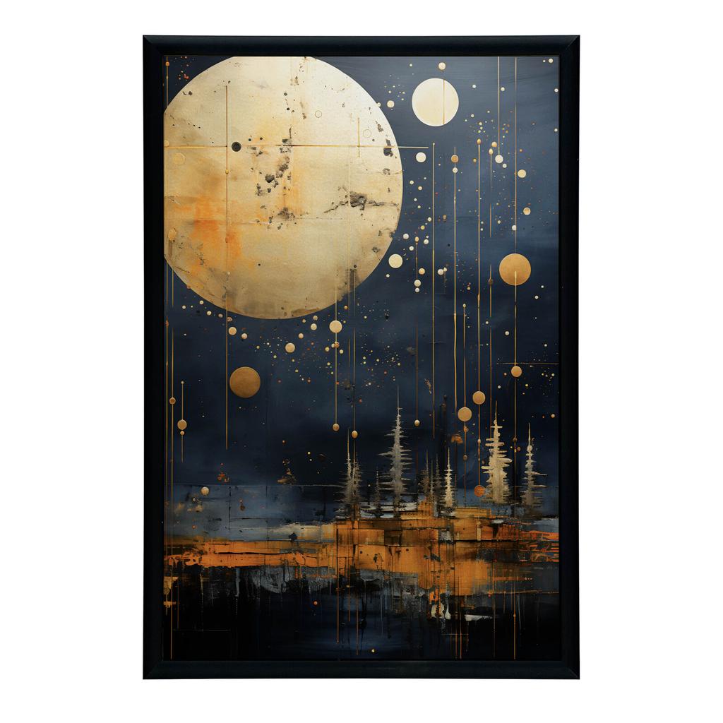 Przemysłowy Pejzaż Marzeń Przemysłowy Pejzaż Marzeń, 50X70 Cm, Bez Ramy, Płótno Premium Na Blejtramie