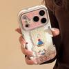 Suitable for Autumn and Winter Iphone17promax Apple 16 Mobile Phone Case 15 Plush Cartoon Animals 13 Leather Mobile Phone Case