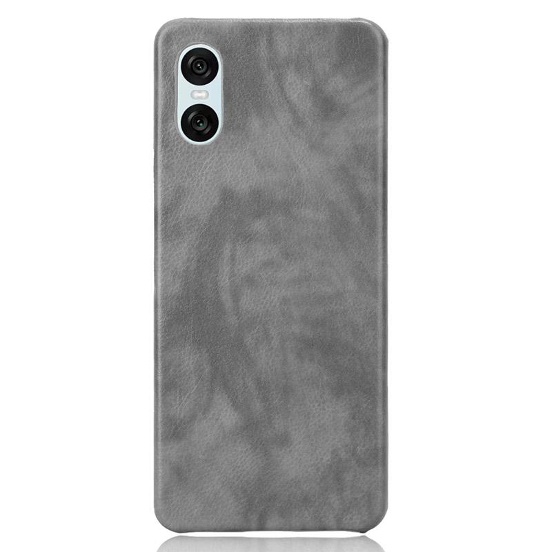 Dla Sony Xperia 10 VI Etui Tekstura liczi PU Skóra Powlekana PC Pokrowiec na telefon